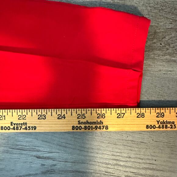 NWT Superdown Front Pleat Pant Trousers Red Medium - Picture 9 of 12